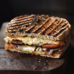 Leckere Panini-Sandwiches