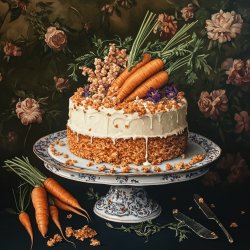 Saftiger Karottenkuchen