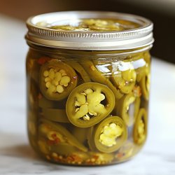 Hausgemachte Eingelegte Jalapenos