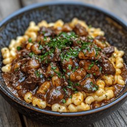 Köstliches Wildgulasch mit Spätzle