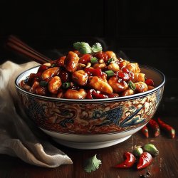 Traditionelles Kung-Pao-Huhn