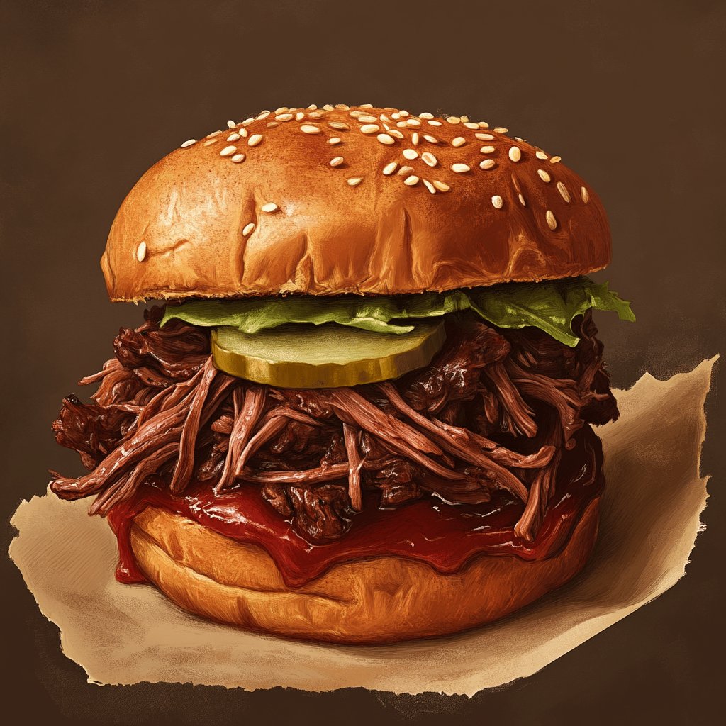 Saftiges Pulled Beef