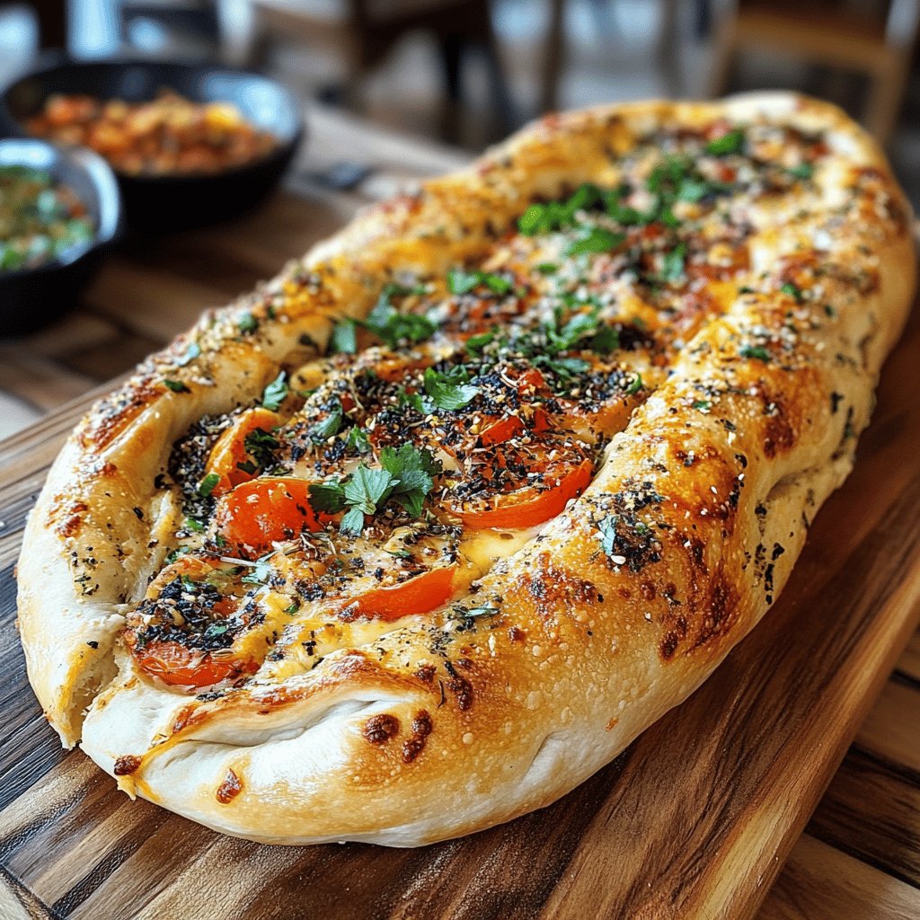 Traditionelle Türkische Pide