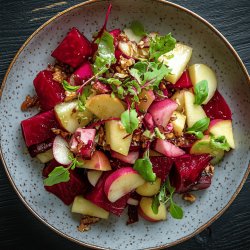 Frischer Rote-Bete-Apfel-Salat