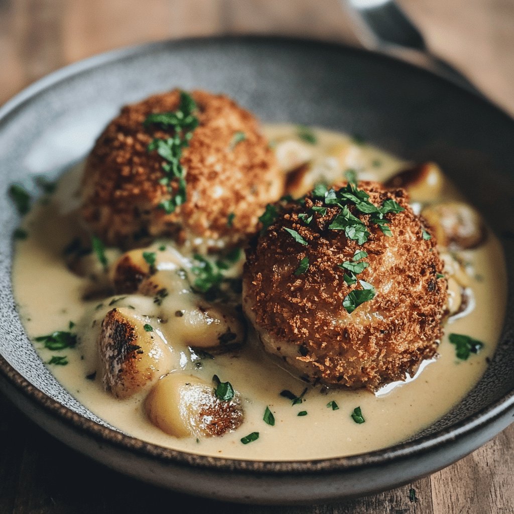 Klassische Topfenknödel