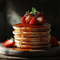 Klassische Amerikanische Pancakes