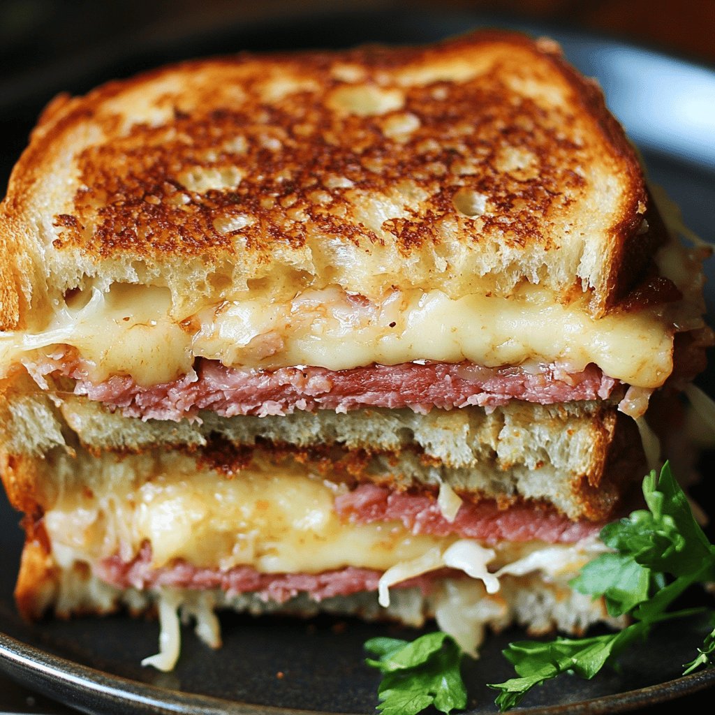 Klassisches Reuben Sandwich