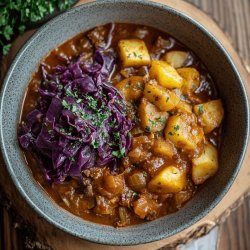 Herzhaftes Veganes Gulasch