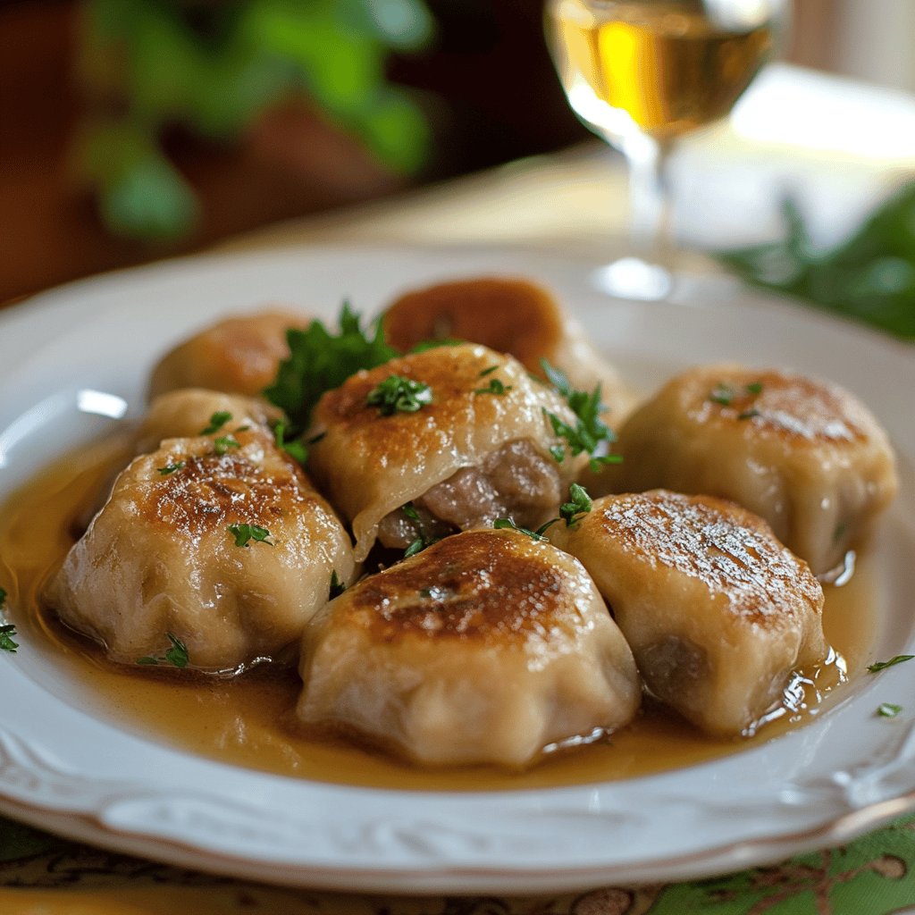 Hausgemachte Leberknödel