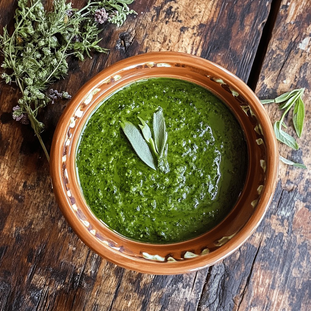 Kanarische Mojo Verde Sauce