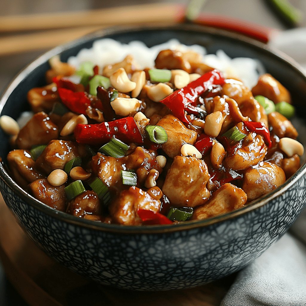 Würziges Kung-Pao-Huhn