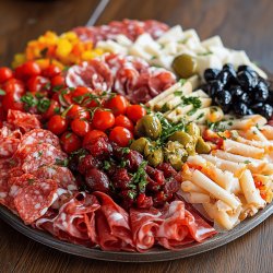 Italienische Antipasti-Platte