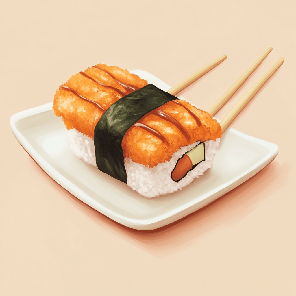 Köstliches Inari-Sushi