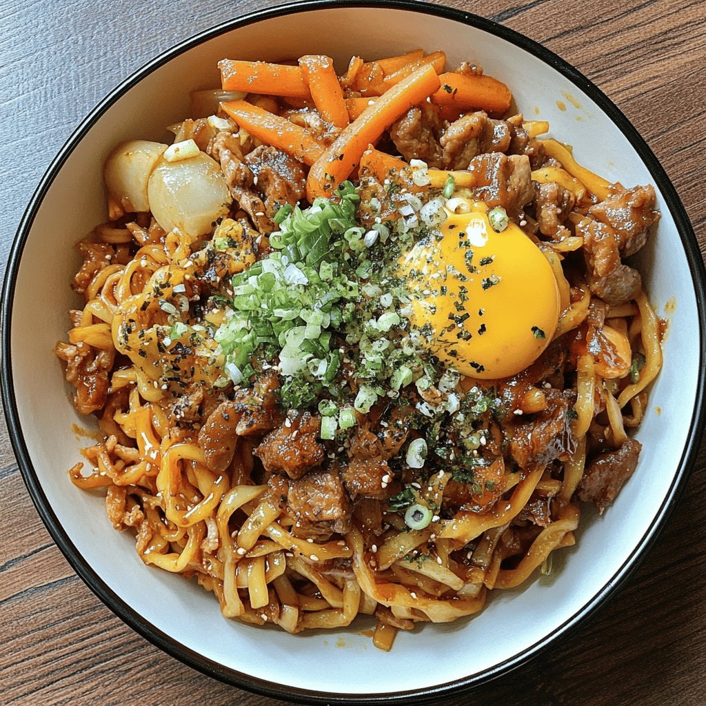 Einfaches Yakisoba Rezept