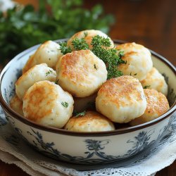 Traditionelle Kartoffelknödel