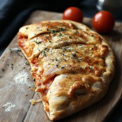 Hausgemachte Pizza Calzone