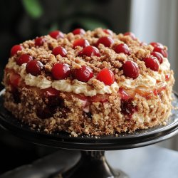 Köstlicher Kirsch-Streuselkuchen