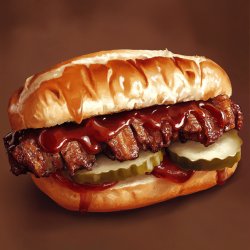 Hausgemachte McRib Sandwiches