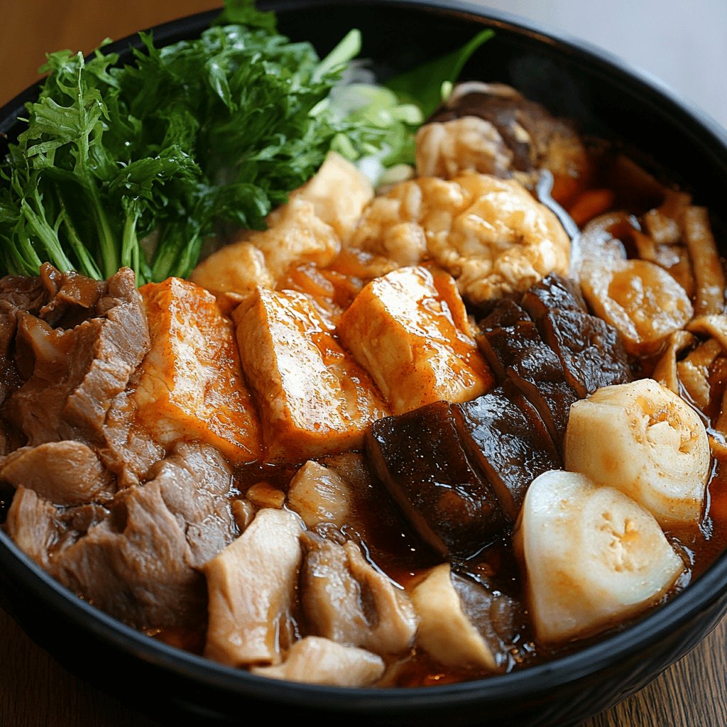 Traditionelles Sukiyaki