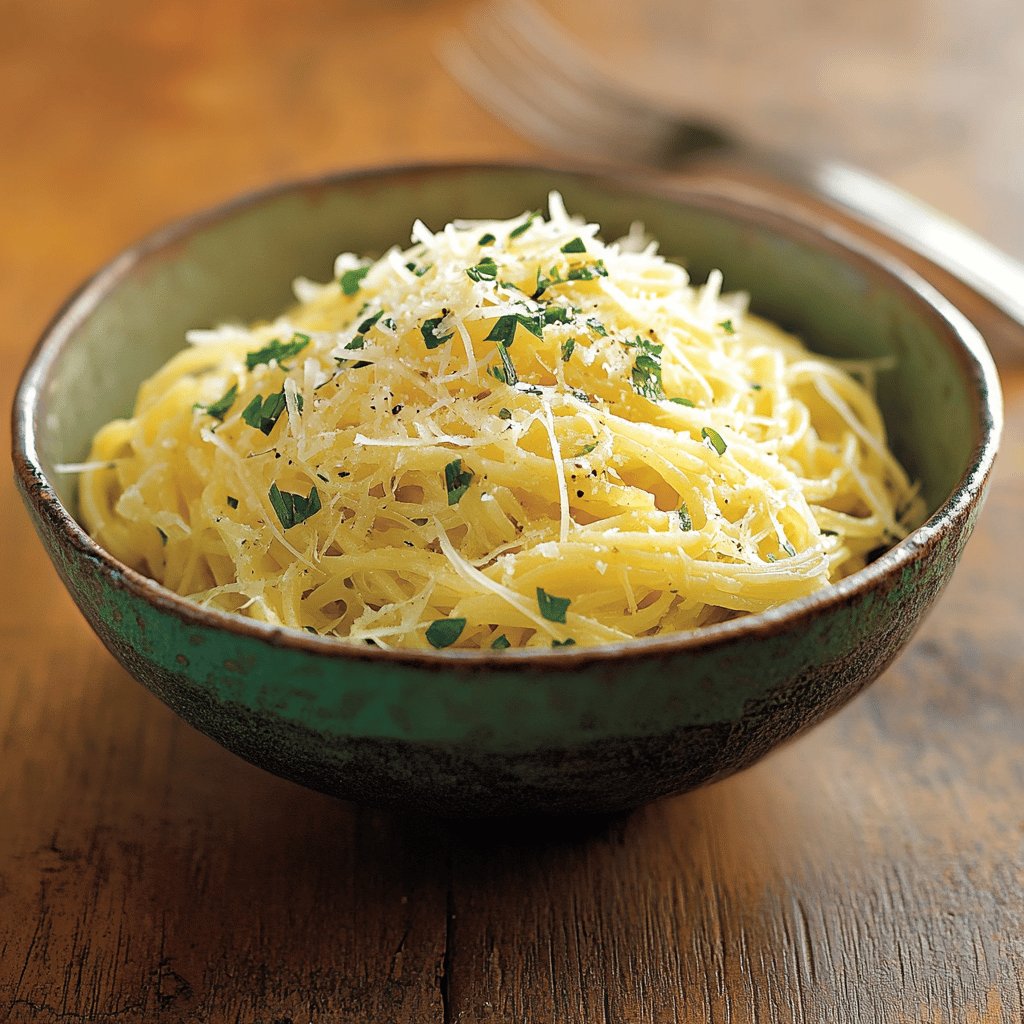 Capellini mit Butter und Parmesan