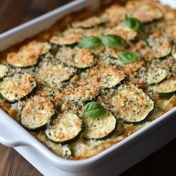 Zucchini-Käse-Auflauf