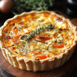 Köstliche Vegetarische Quiche