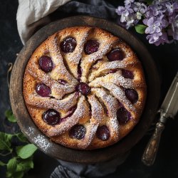 Traditioneller Hefe-Pflaumenkuchen