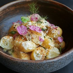 Traditioneller Kartoffelsalat