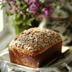 Haferflocken-Quark-Brot