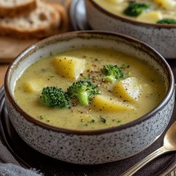 Cremige Brokkoli-Kartoffel-Suppe