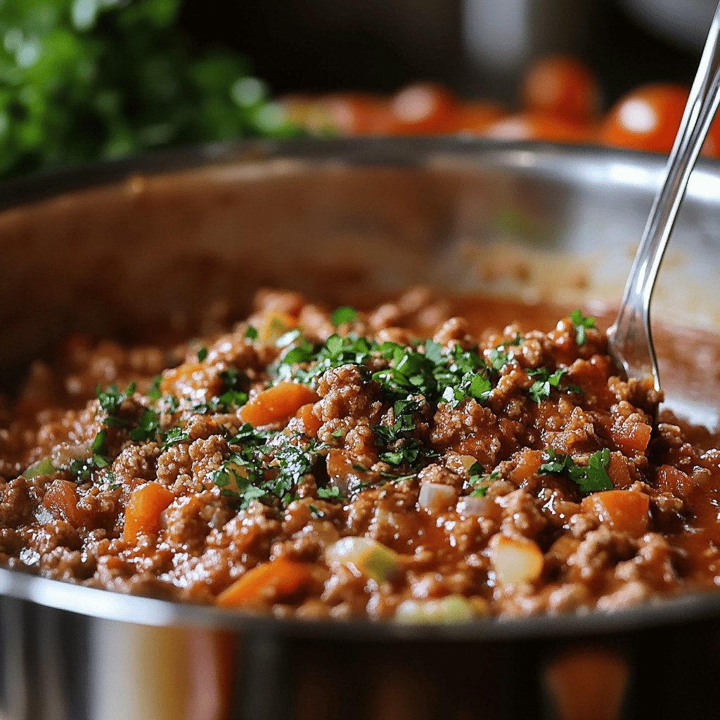 Klassische Bolognese Sauce