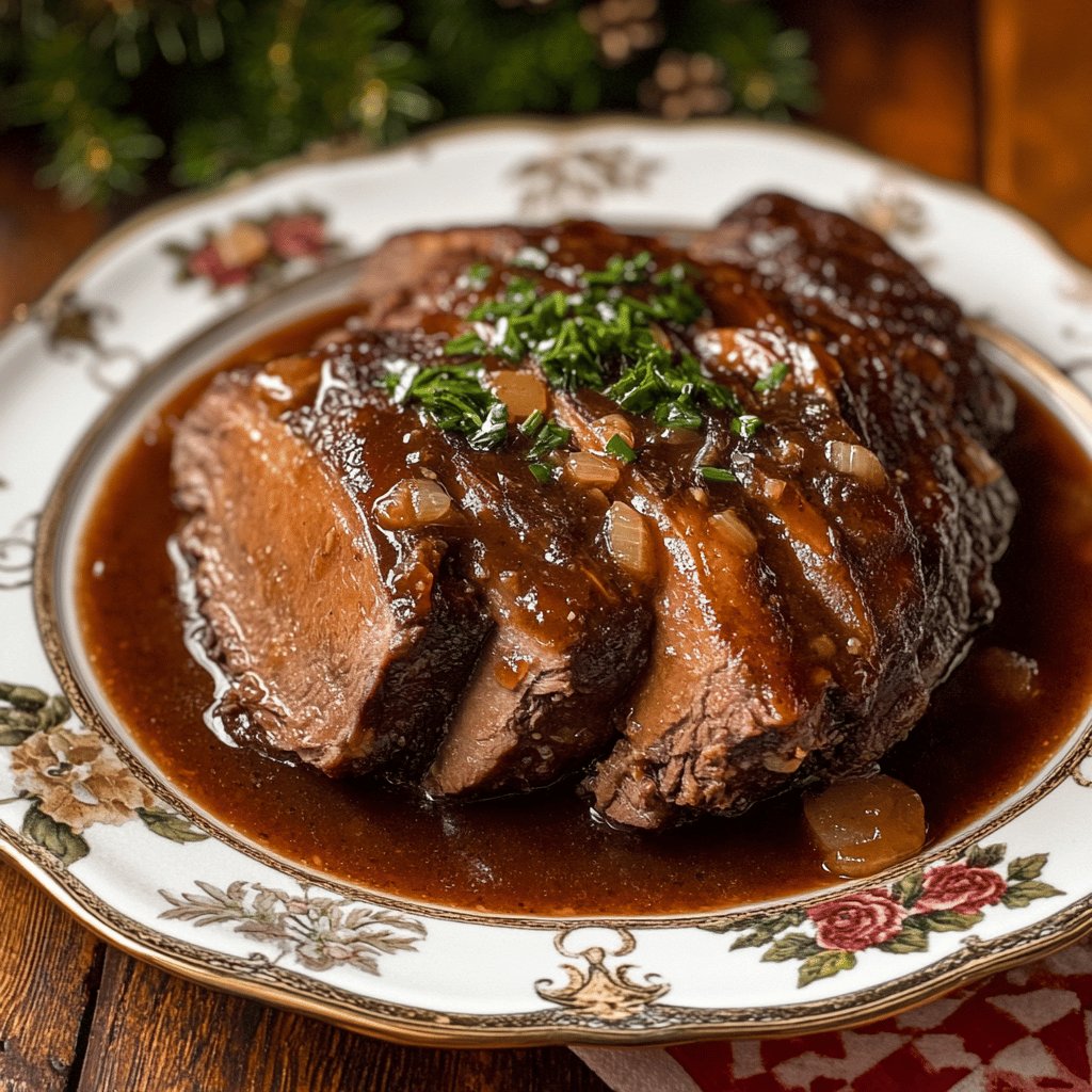 Klassischer Sauerbraten