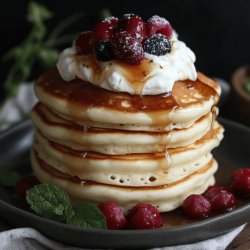 Flauschige Buttermilch-Pfannkuchen