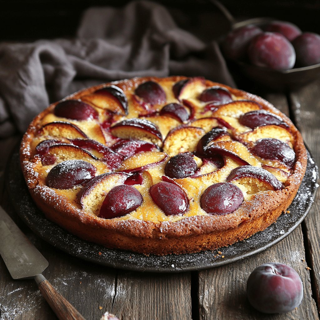 Pflaumenkuchen mit Quark-Ölteig