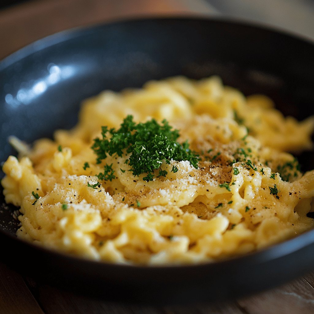 Hausgemachte Eierspätzle