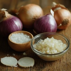 Hausgemachter Zwiebelsaft gegen Husten