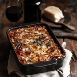 Mangold-Lasagne mit Schafskäse