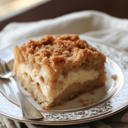 Apfel-Streuselkuchen mit Pudding