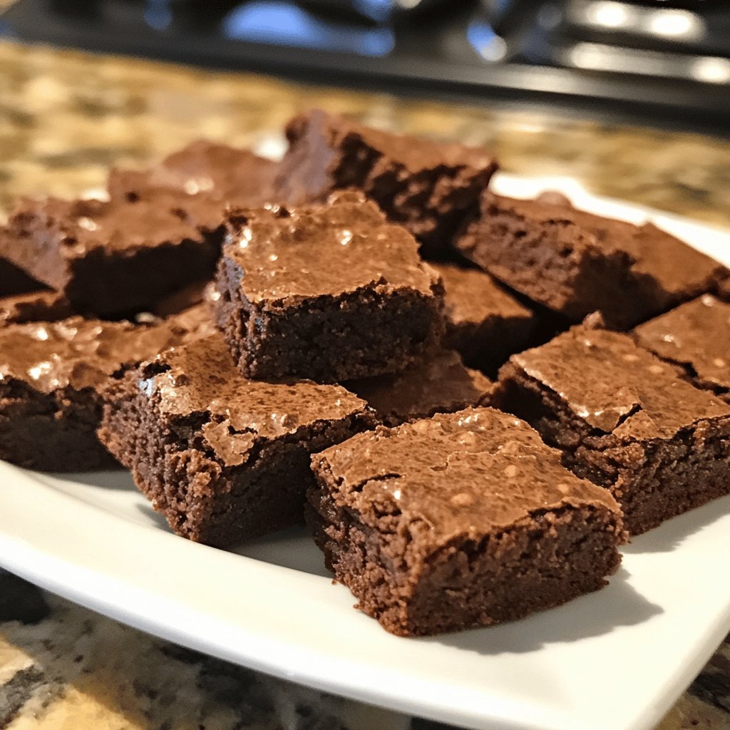 Proteinreiche Schokoladen-Brownies