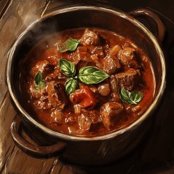 Traditionelles Ungarisches Gulasch