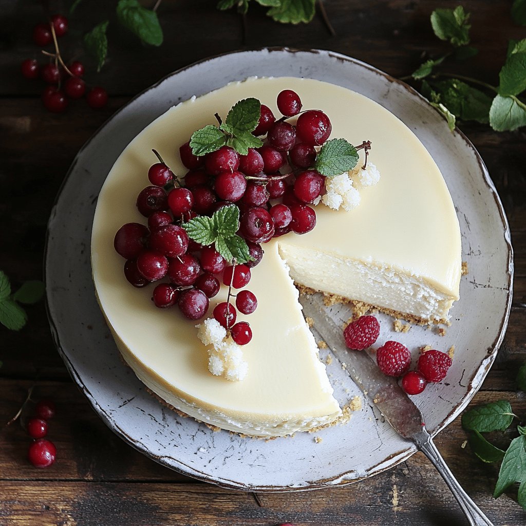 Einfacher Käsekuchen