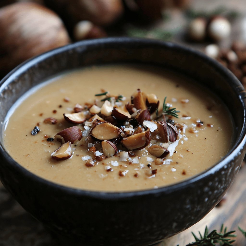 Köstliche Maroni-Suppe