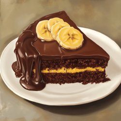 Schokoladen-Bananen-Kuchen