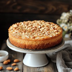 Klassische Mandeltorte