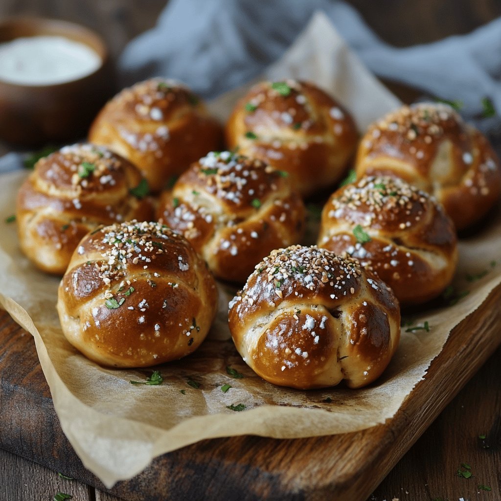 Hausgemachte Brezelknödel