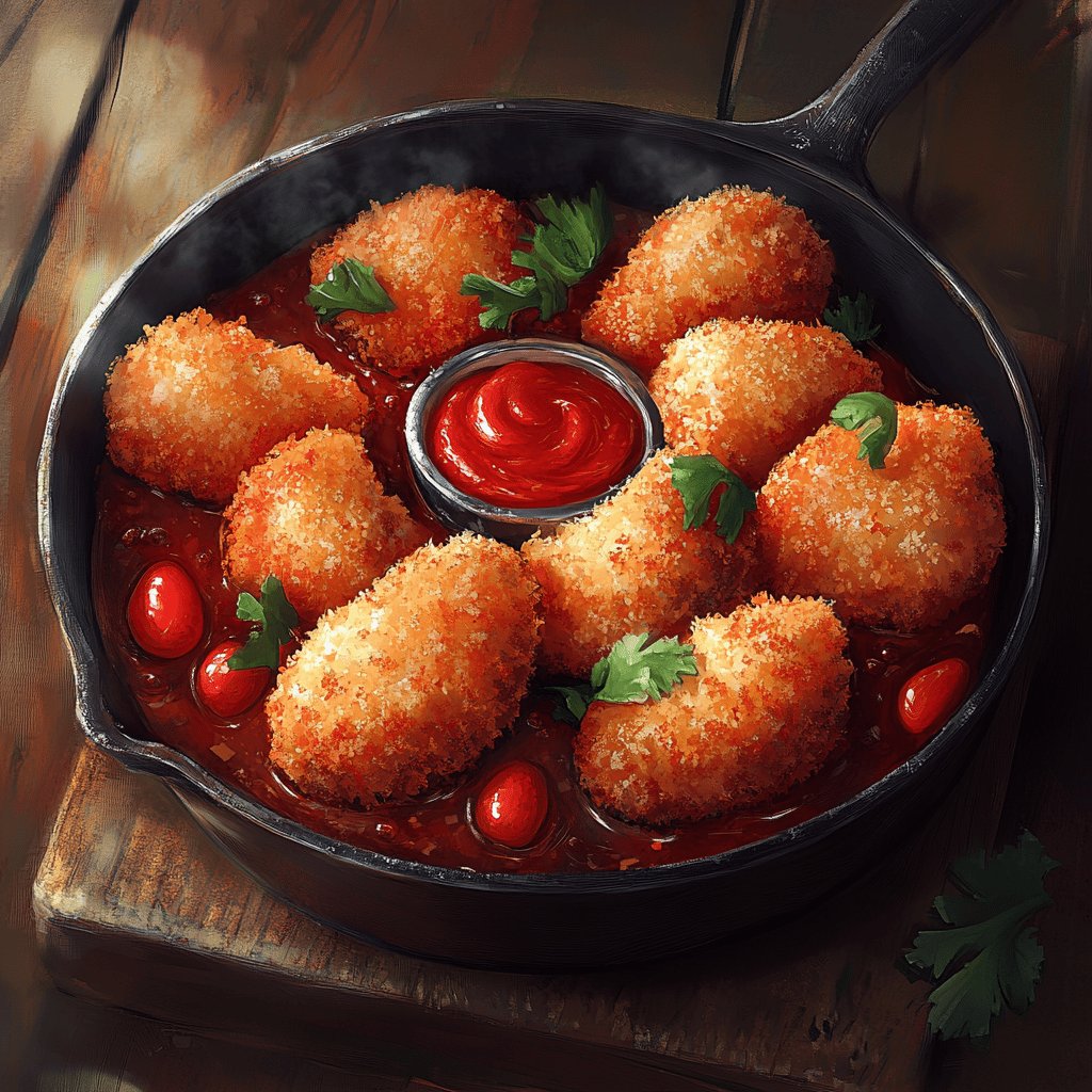 Chili-Käse-Nuggets