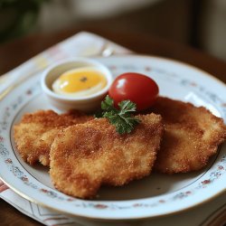 Schnitzel ohne Ei