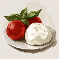 Selbstgemachte Mozzarella