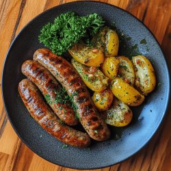 Hausgemachte Rohpolnische Wurst