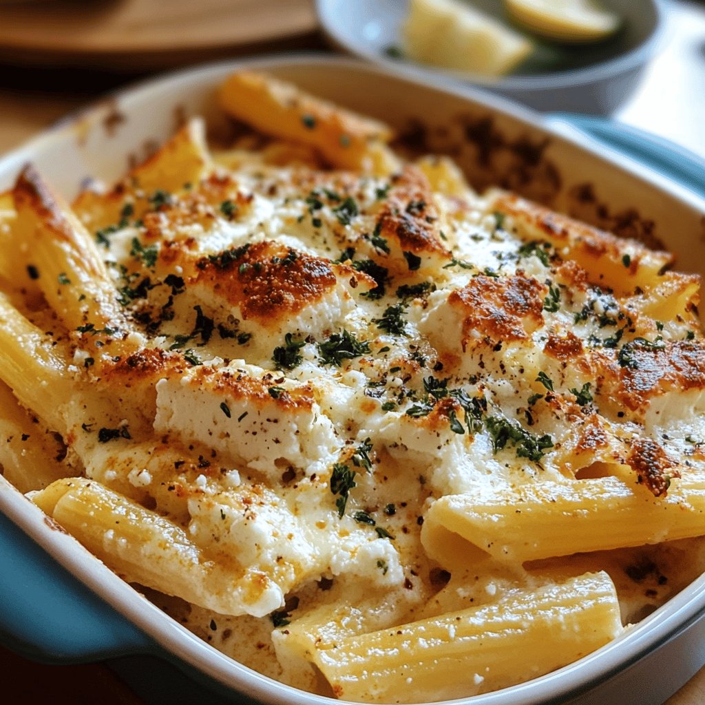 Ofen-Feta-Pasta